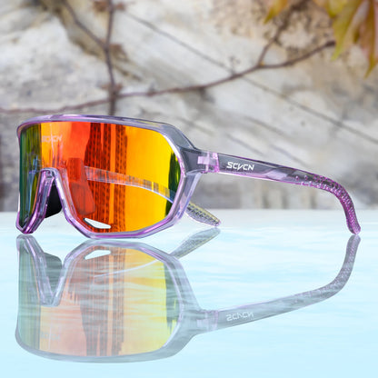 Lunettes de Vélo SCVCN UV400 - Lunettes de Sport pour Homme et Femme, Protection UV - BLACKBEARD OUTDOOR INDUSTRIES