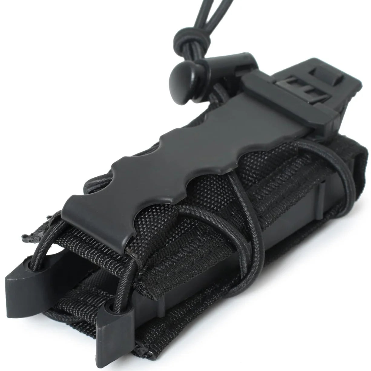 2 Pack Universal 9mm Single Pistol Mag Pouch – Porte-chargeur tactique MOLLE polyvalent - BLACKBEARD OUTDOOR INDUSTRIES
