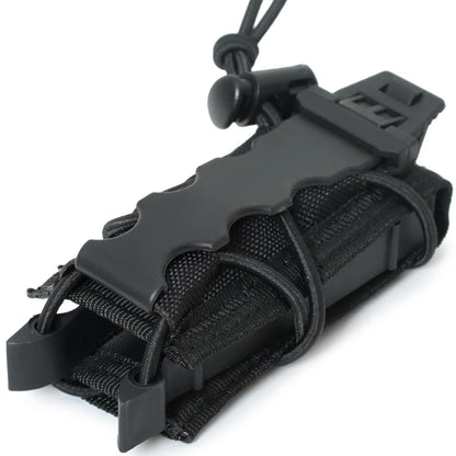 2 Pack Universal 9mm Single Pistol Mag Pouch – Porte-chargeur tactique MOLLE polyvalent - BLACKBEARD OUTDOOR INDUSTRIES