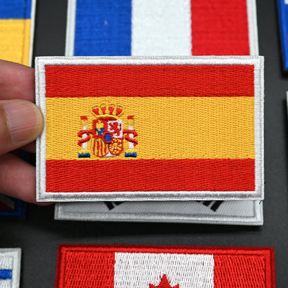 Patches Drapeaux Brodés Tactiques – international - BLACKBEARD OUTDOOR INDUSTRIES