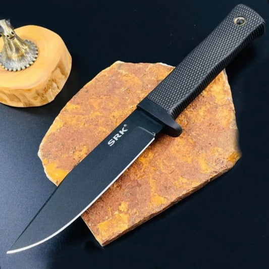Couteau Droit "Dragon Bone" Haute Dureté – Spécial Outdoor & Survie - BLACKBEARD OUTDOOR INDUSTRIES