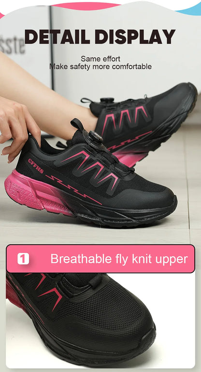 Chaussures de Sécurité Femme – Embout Acier Antichoc – Ultra Légères et Respirantes – Antiperforation & Confortables - BLACKBEARD OUTDOOR INDUSTRIES