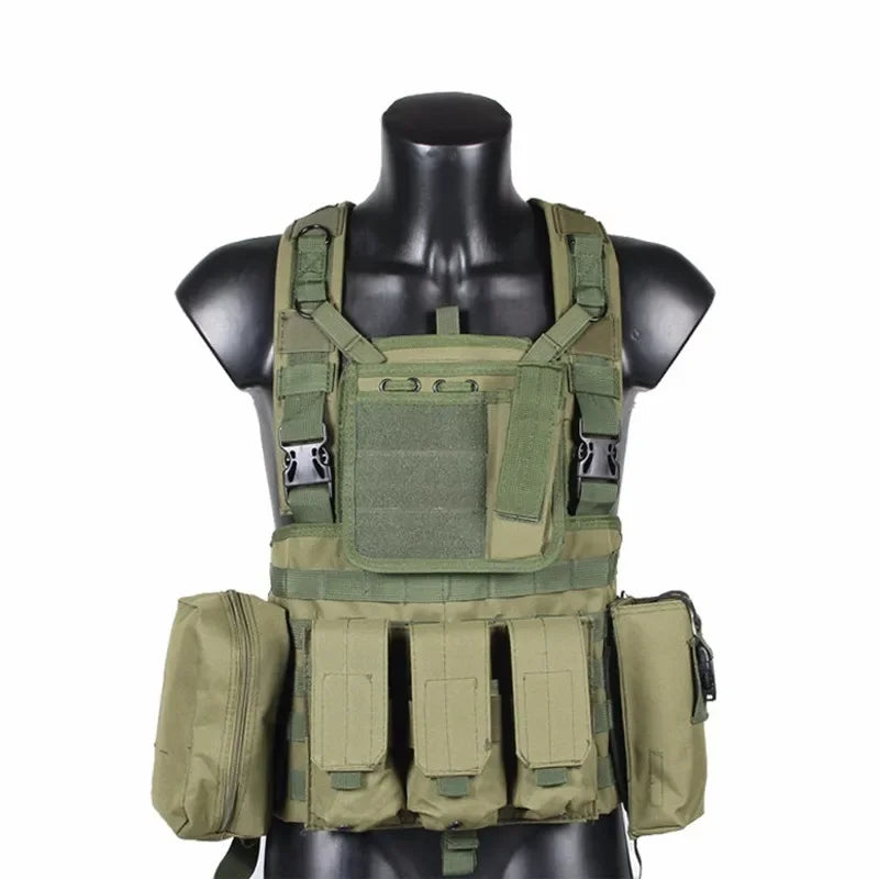 Chest Rig Tactique “Apron” – Wolf Enemy Performance professionnelle – Polyvalence outdoor – Design opérationnel Ma boutique
