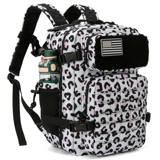 Sac à Dos Tactique 25L / 45L pour Homme et Femme – Laser Cut MOLLE, Sac Polyvalent pour Randonnée, École et Gym - BLACKBEARD OUTDOOR INDUSTRIES