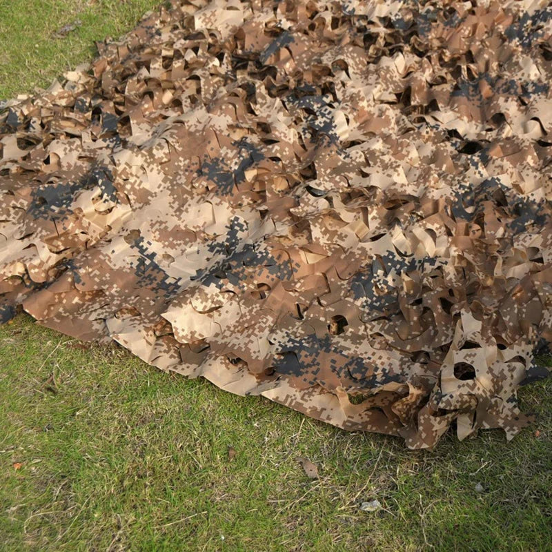 Filet de Camouflage - Filet de Camouflage pour Chasse, Tente de Jardin, Awnings de Voiture, Plusieurs Couleurs (Blanc, Bleu, Vert, Noir, Jungle, Désert) - BLACKBEARD OUTDOOR INDUSTRIES