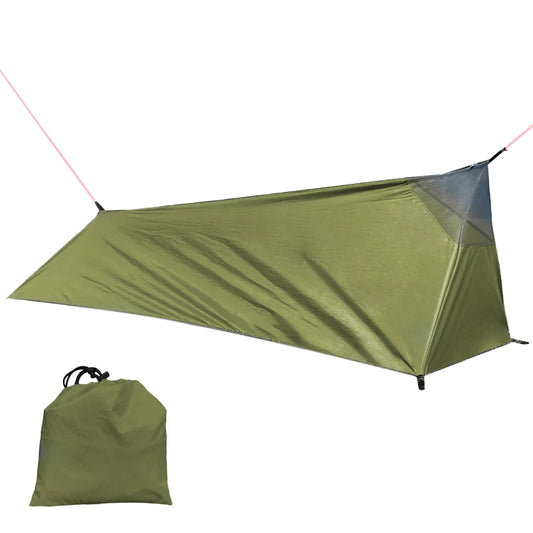 Tente de randonnée Sac de couchage pour camping en extérieur, légère, pour une personne avec moustiquaire - BLACKBEARD OUTDOOR INDUSTRIES