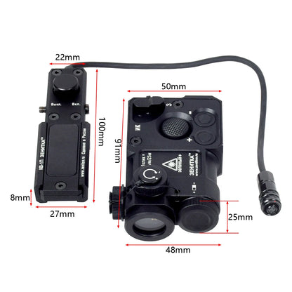 Tactical Zenitco Perst 4 – Viseur Laser Point Vert & IR Infrarouge pour Airsoft, AR15, AK47 - BLACKBEARD OUTDOOR INDUSTRIES