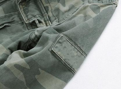 Veste Homme M65 Denim Rétro – Cargo Multi Poches – Style Militaire Outdoor Casual - BLACKBEARD OUTDOOR INDUSTRIES