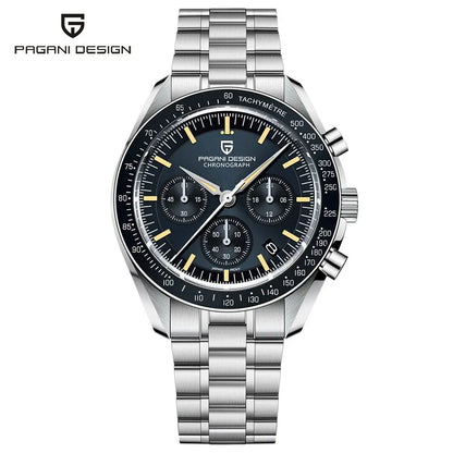 PAGANI DESIGN PD-1701 Moonwatch 2025 – Hommage à la CK2998 – Montre Homme Quartz Chronographe de Luxe - BLACKBEARD OUTDOOR INDUSTRIES