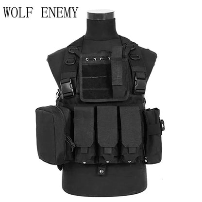 Chest Rig Tactique “Apron” – Wolf Enemy Performance professionnelle – Polyvalence outdoor – Design opérationnel Ma boutique