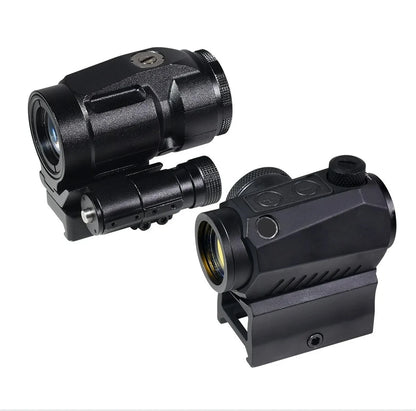 Lunette de Visée Combo Red Dot R5 + Magnifier J3 3X pour Rail 20 mm - BLACKBEARD OUTDOOR INDUSTRIES
