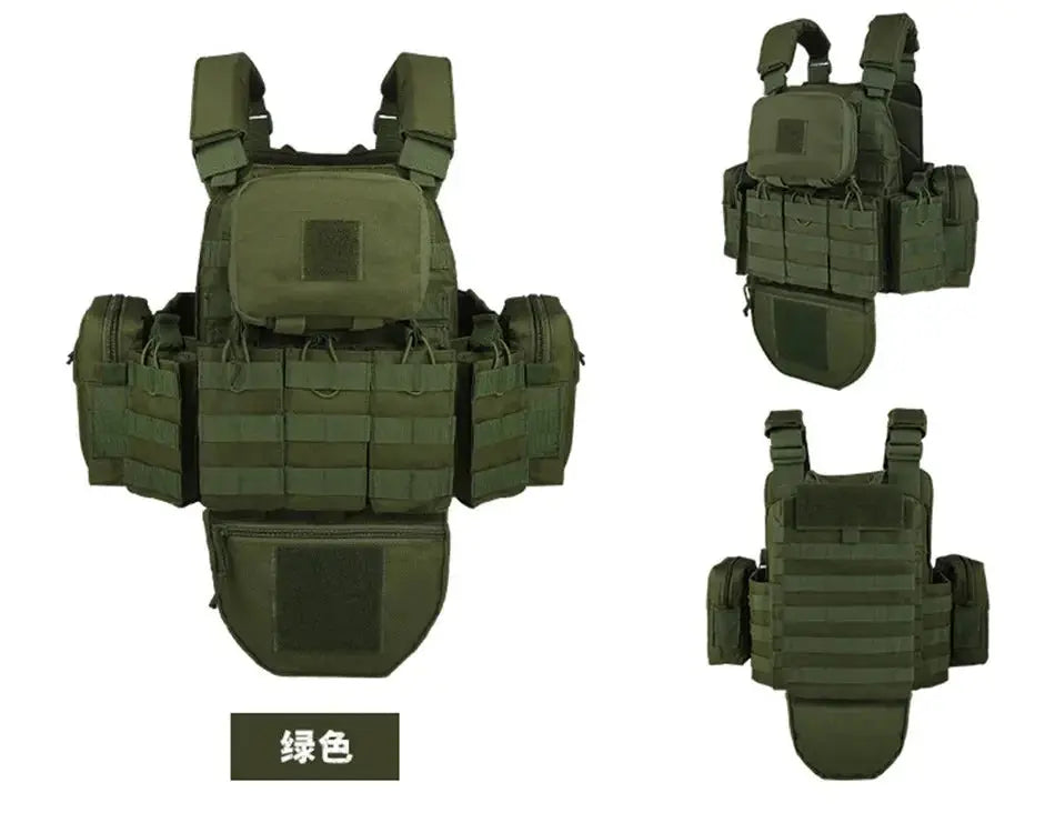 YAKEDA Plate Carrier Tactique – Gilet Modulaire avec Poches Incluses Ma boutique