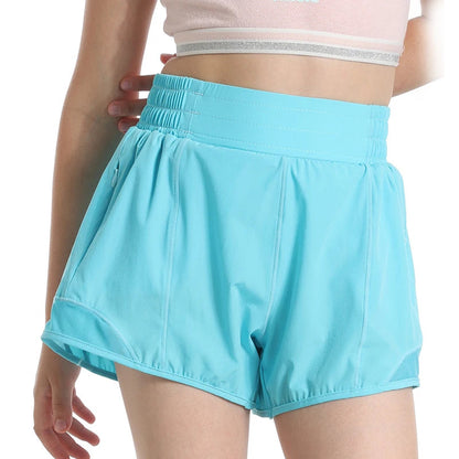 short de sport fille polyester Drytech Ma boutique
