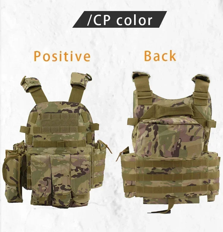 Gilet Tactique Militaire 6094 – Airsoft, Chasse, Armée, Wargame - BLACKBEARD OUTDOOR INDUSTRIES