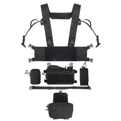 YAKEDA – Chest Rig Tactique Modulaire | Gilet Mini-Rig Léger avec Système de Dégagement Rapide Ma boutique