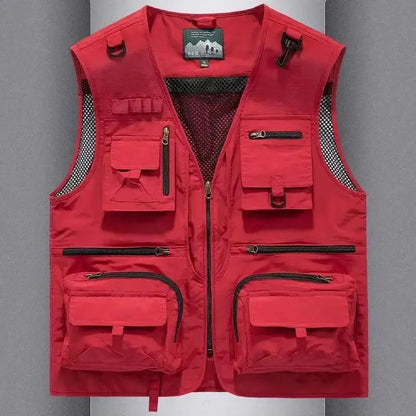 Gilet Homme Multi-Poches en Maille — Modèle 8512 - BLACKBEARD OUTDOOR INDUSTRIES
