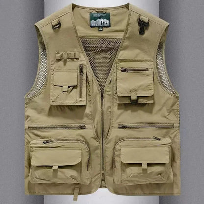 Gilet Homme Multi-Poches en Maille — Modèle 8512 - BLACKBEARD OUTDOOR INDUSTRIES