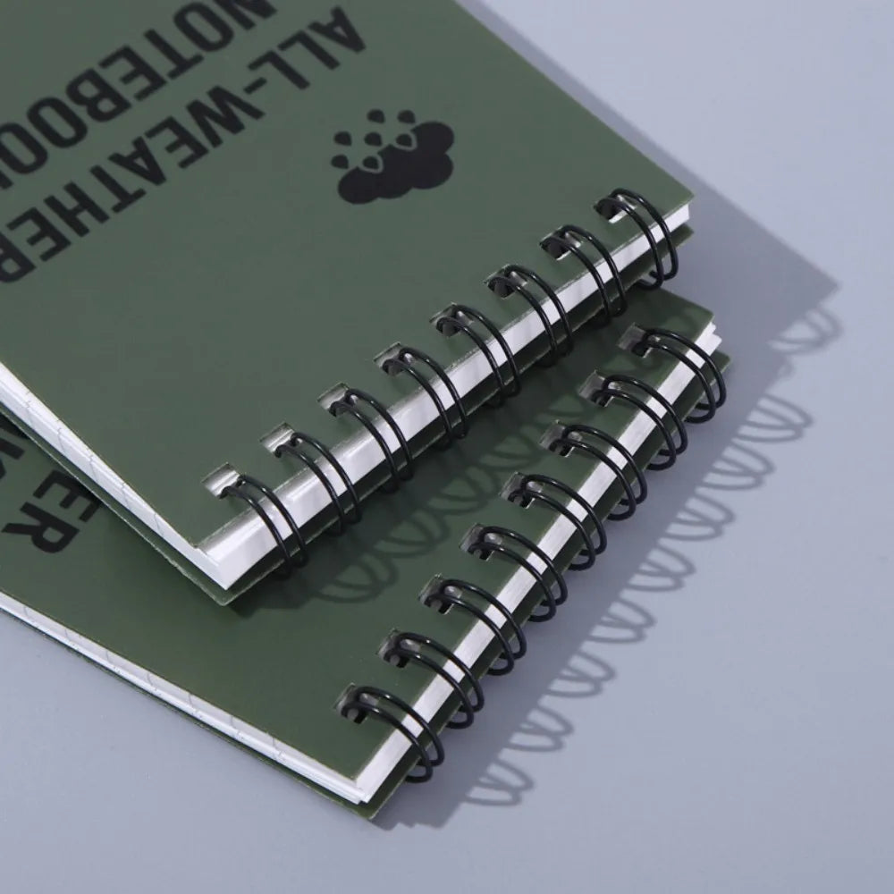 Carnet de Notes Étanche - Cahier Tactique Compact pour Conditions Climatiques Difficiles - BLACKBEARD OUTDOOR INDUSTRIES