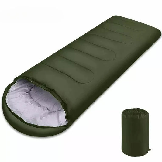 Camping Sleeping Bag Lightweight 4 Season Warm Envelope – Sac de Couchage en Coton Hiver pour Randonnée et Outdoor - BLACKBEARD OUTDOOR INDUSTRIES