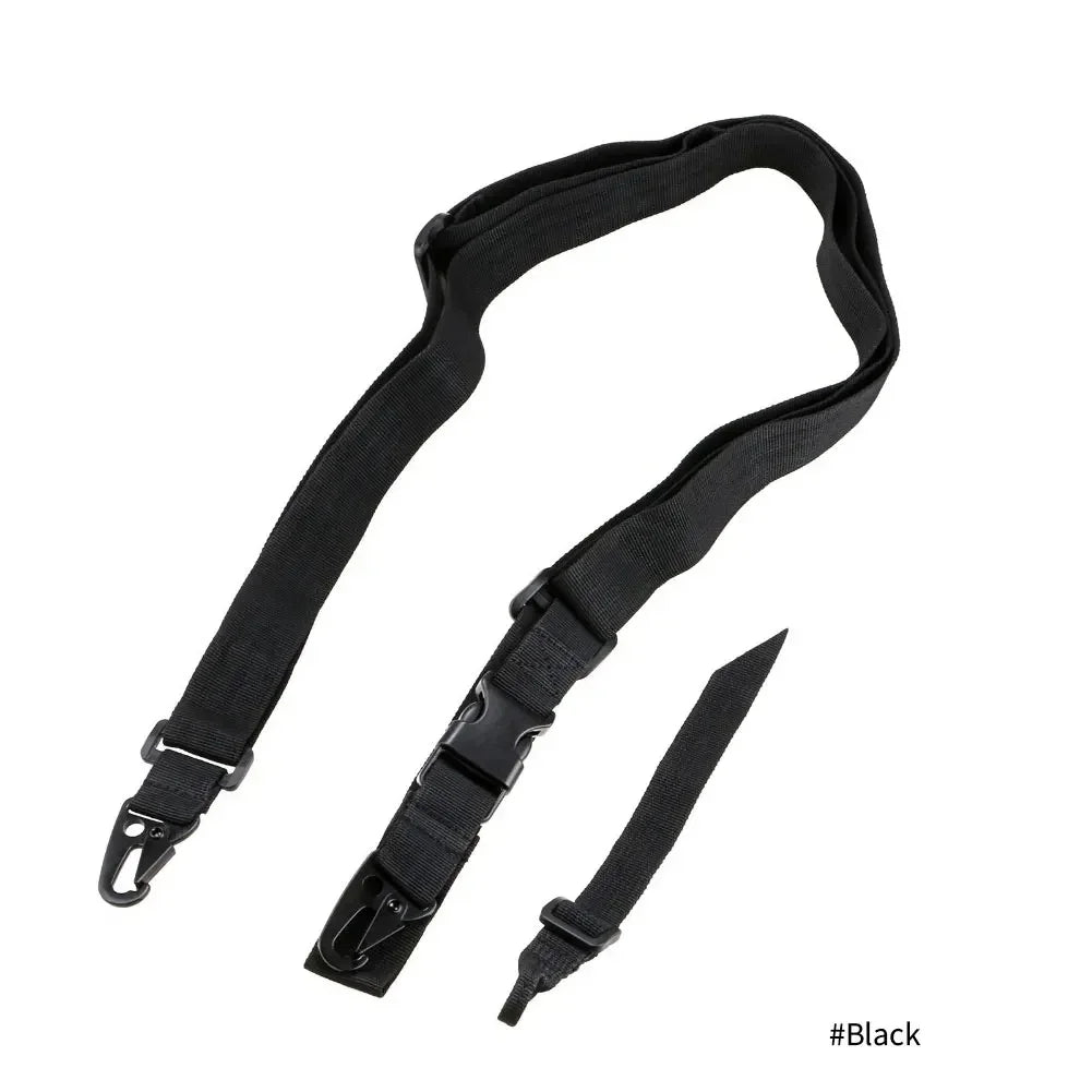 Sangle Tactique pour Fusil – 1, 2 ou 3 Points – Réglable avec Élastique Bungee - BLACKBEARD OUTDOOR INDUSTRIES