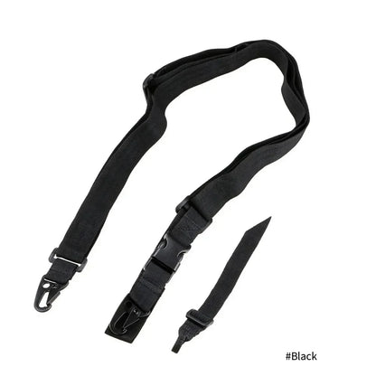 Sangle Tactique pour Fusil – 1, 2 ou 3 Points – Réglable avec Élastique Bungee - BLACKBEARD OUTDOOR INDUSTRIES