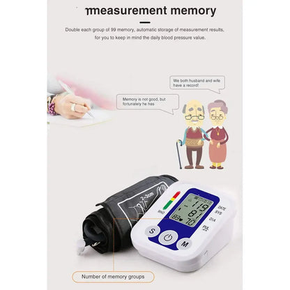Tensiomètre Digital Portable – Moniteur de Tension Artérielle au Bras avec Mesure du Pouls Ma boutique