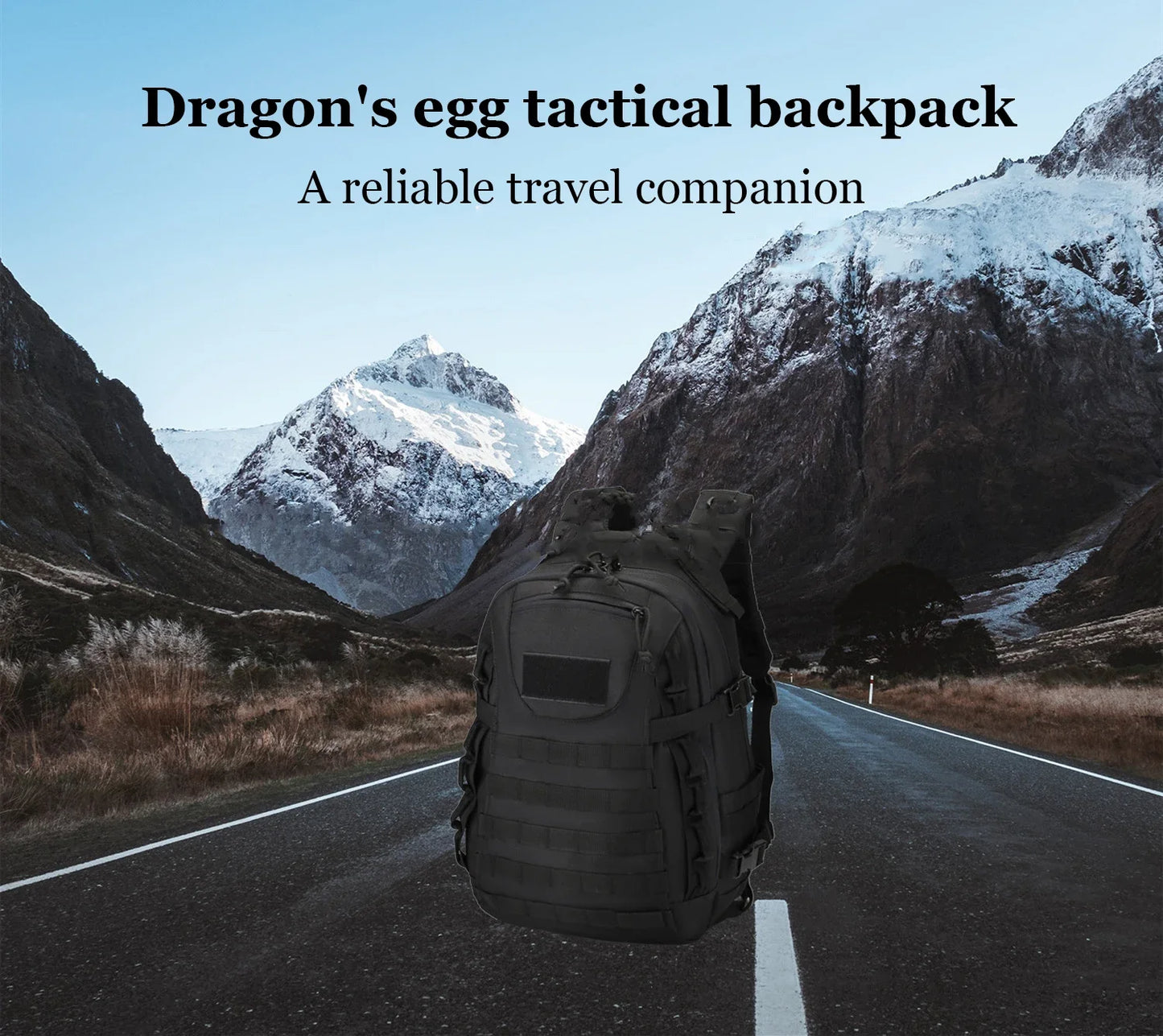 Sac à Dos Tactique Militaire Homme ORANGE LEAF – Outdoor, Camping, Chasse, Trekking, Sport - BLACKBEARD OUTDOOR INDUSTRIES