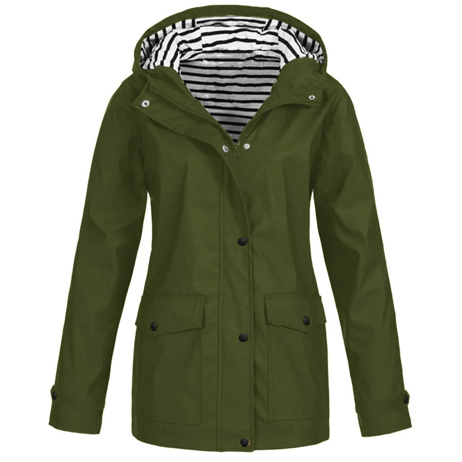 Veste Imperméable et Thermorégulatrice pour Femme - Coupe-Vent avec Capuche, Idéale pour la Randonnée et l'Escalade en Montagne - BLACKBEARD OUTDOOR INDUSTRIES