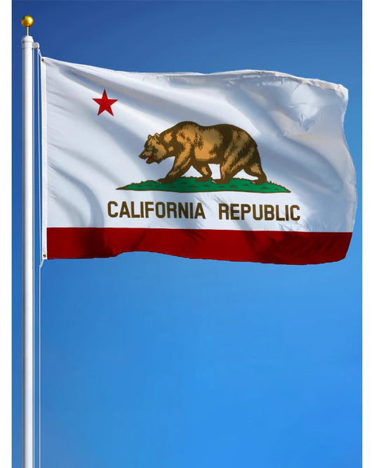 Drapeau de la Californie – Bannière en Polyester 60x90cm et 90x150cm BLACKBEARD OUTDOOR INDUSTRIES