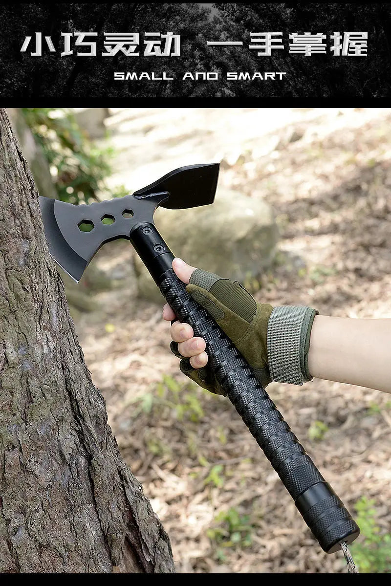 Hachette de Survie Multifonction -&nbsp; Tactique &amp; Outil Multitool pour Camping - BLACKBEARD OUTDOOR INDUSTRIES