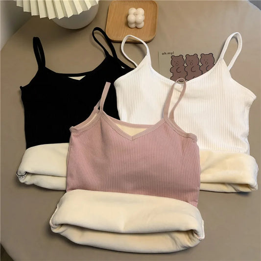 Lot de 2 Débardeurs Thermiques Femme | Hiver | Sans Manches | Velours Doux & Chaud | Taille Unique Extensible - BLACKBEARD OUTDOOR INDUSTRIES