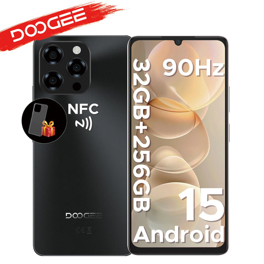 Doogee Note58 Pro – Smartphone Android 15 Global Version | 8 Go RAM + 256 Go ROM | Batterie 6250 mAh | Écran 6,75" HD+ | NFC - BLACKBEARD OUTDOOR INDUSTRIES