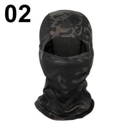 Balaclava Camouflage Multicam – Masque Intégral pour Ski, Cyclisme, Chasse, Airsoft et Plein Air - BLACKBEARD OUTDOOR INDUSTRIES