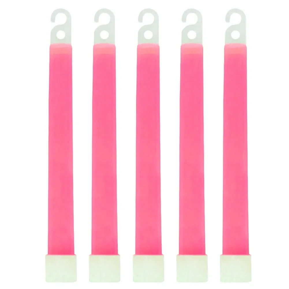 Lot de 50 Bâtons Lumineux Fluorescents 15 cm Équipement de Survie Militaire | Camping, Randonnée, SOS, Urgence, Fête | - BLACKBEARD OUTDOOR INDUSTRIES