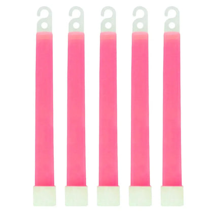 Lot de 50 Bâtons Lumineux Fluorescents 15 cm Équipement de Survie Militaire | Camping, Randonnée, SOS, Urgence, Fête | - BLACKBEARD OUTDOOR INDUSTRIES