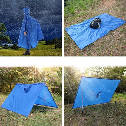 Poncho de Pluie Ultra-Résistant pour Randonnée et Camping - Imperméable, Léger, Universel, pour Hommes et Femmes BLACKBEARD OUTDOOR INDUSTRIES