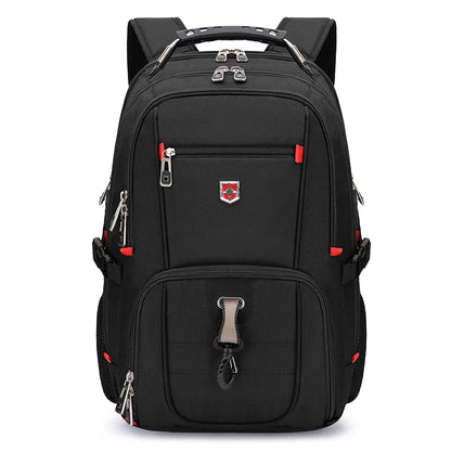 Sac à Dos Imperméable 20 pouces avec Port USB – Sac École et Voyage Antivol Unisexe à Haute Capacité - BLACKBEARD OUTDOOR INDUSTRIES