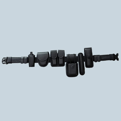 Set de Ceinture Tactique Modulaire pour Forces de l'Ordre - 8 en 1 avec Poche pour Chargeur et Étui à Menottes BLACKBEARD OUTDOOR INDUSTRIES