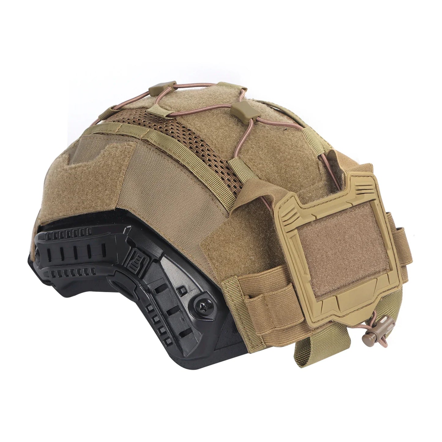 Ensemble Housse de Casque Tactique pour Casque Maritime avec Poche Batterie NVG et Housse Hybride en Maille pour Casques Bump & Balistiques - BLACKBEARD OUTDOOR INDUSTRIES