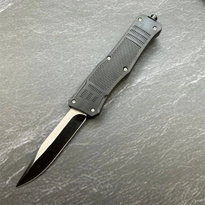 Couteau de Poche Tactique OTF – Lame 440C, Manche ABS – EDC - BLACKBEARD OUTDOOR INDUSTRIES