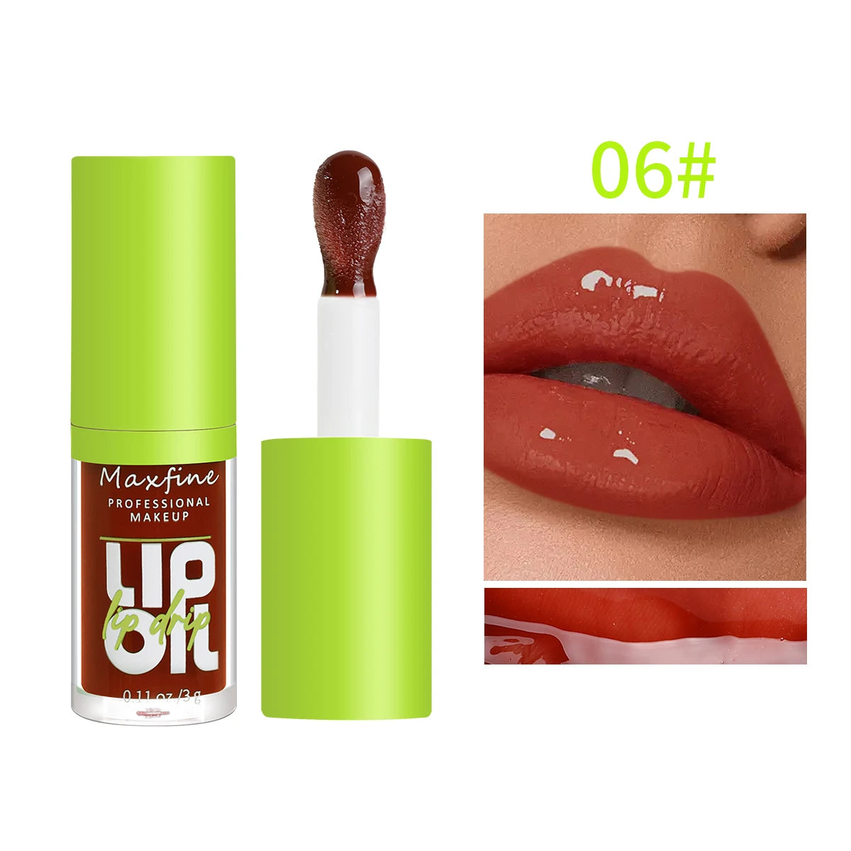 6-tone moisturizing lip gloss luminous oil lip gloss, moisturizing transparent liquid lip gloss, natural lip enhancer, make lips BLACKBEARD OUTDOOR INDUSTRIES