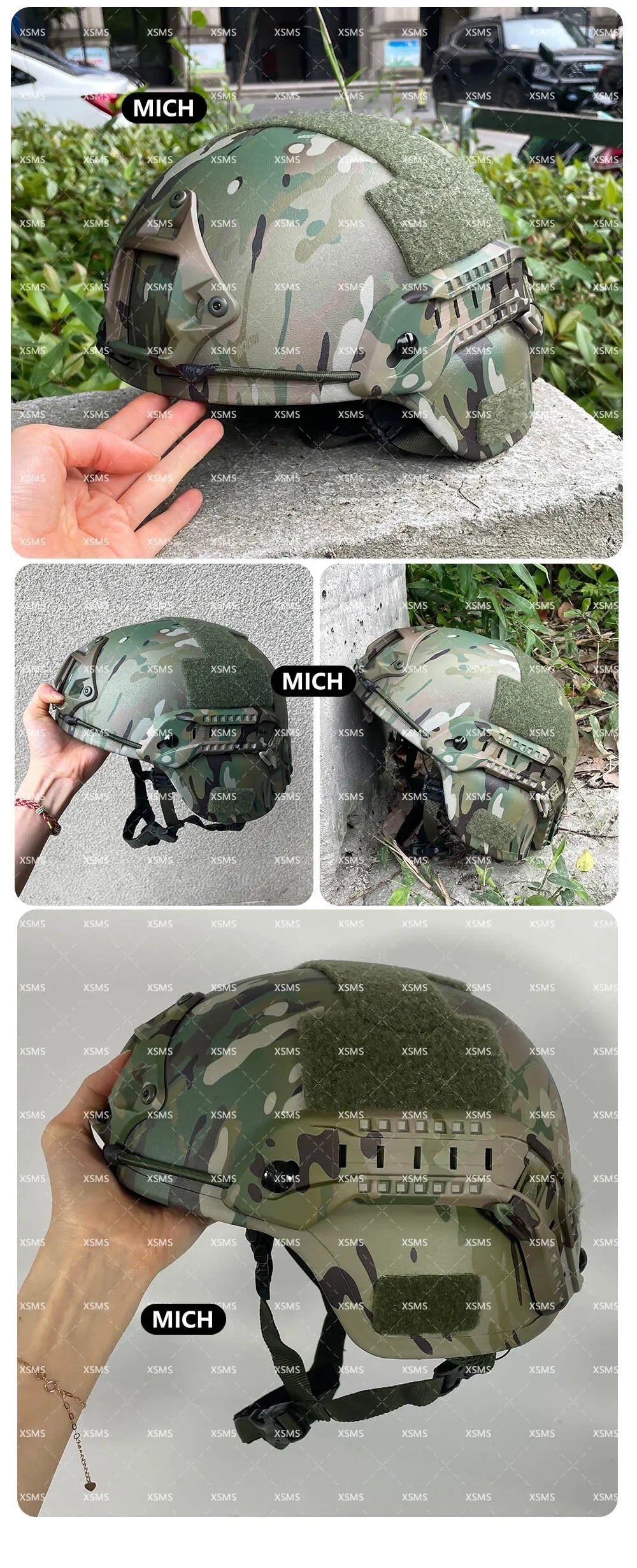 Casque Balistique Tactique ACH High-Cut NIJ III+7.62 – Casque de Sécurité Aramide FAST Wendy – Protection Ballistique NIJ IIIA - BLACKBEARD OUTDOOR INDUSTRIES