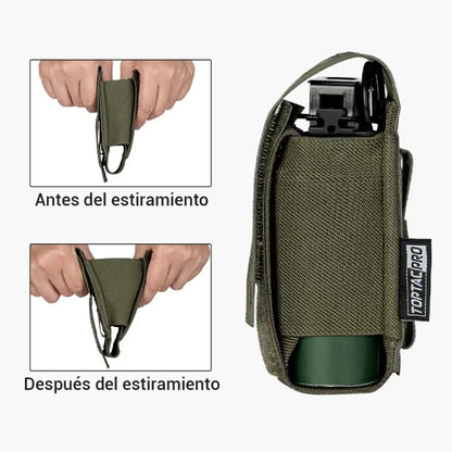Pochette Tactique Flashbang MOLLE – TOPTACPRO 8502 | Sac Modulaire Accessoire Airsoft / Chasse - BLACKBEARD OUTDOOR INDUSTRIES