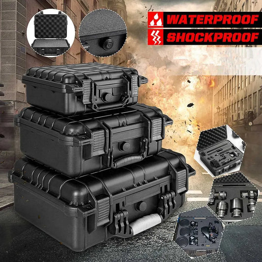 Mallette de Rangement Rigide Étanche avec Mousse Pré-Découpée – 9 Tailles Disponibles - BLACKBEARD OUTDOOR INDUSTRIES