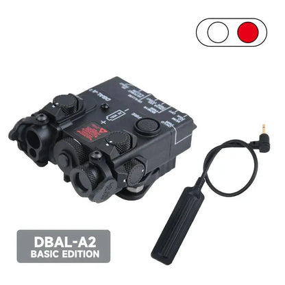 🔦 DBAL-A2 Version Tactique – Laser Rouge, Vert ou Bleu + Support Lampe M300/M600 | Airsoft & Chasse Ma boutique