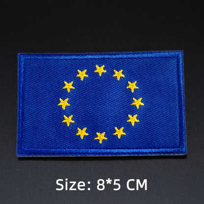 Patches Drapeaux Brodés Tactiques – international - BLACKBEARD OUTDOOR INDUSTRIES
