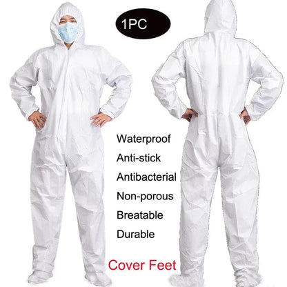 Combinaison de Protection Anti-Poussière Jetable - Vêtement de Sécurité Respirant pour Travaux, Peinture, et Isolation Sanitaire BLACKBEARD OUTDOOR INDUSTRIES