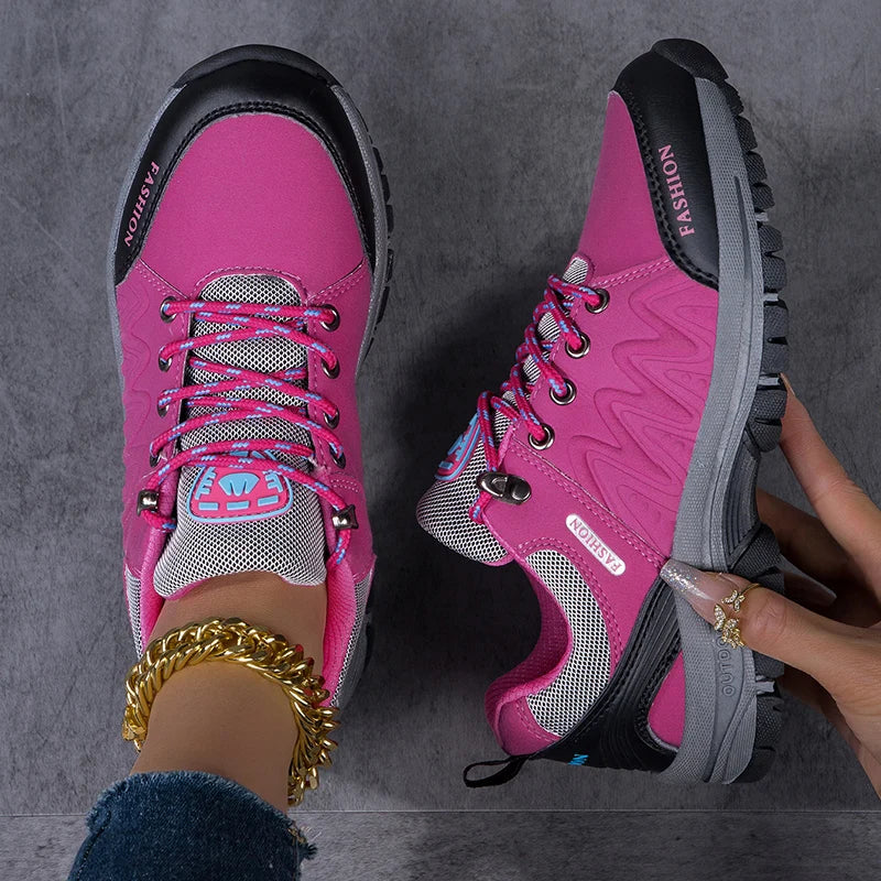 Chaussures de Randonnée Femme – Baskets Imperméables, Antidérapantes, Confortables pour la Marche, Escalade et Activités Outdoor - BLACKBEARD OUTDOOR INDUSTRIES