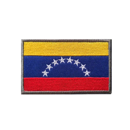 Patch Brodé Drapeau – international | Patch Militaire Tactique Velcro - BLACKBEARD OUTDOOR INDUSTRIES