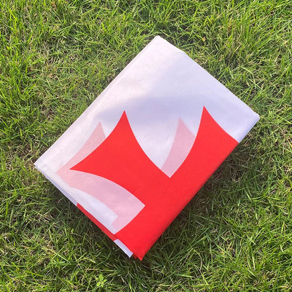 Drapeau de la Géorgie 90x150 cm – Bannière en Polyester Imprimée des Deux Côtés pour Décoration BLACKBEARD OUTDOOR INDUSTRIES